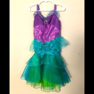 Mermaid dress costume